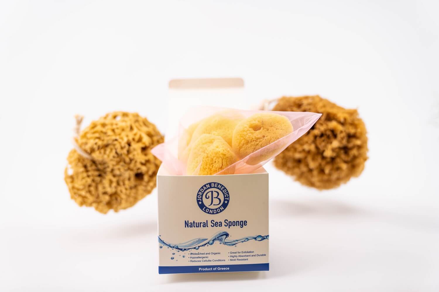 Natural sea sponges wholesale for product launch giveaways