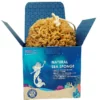 Natural honeycomb sea sponge For the body