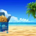 Remove dead skin with a sea sponge...before and after sun