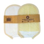 Body scrub loofah mitt