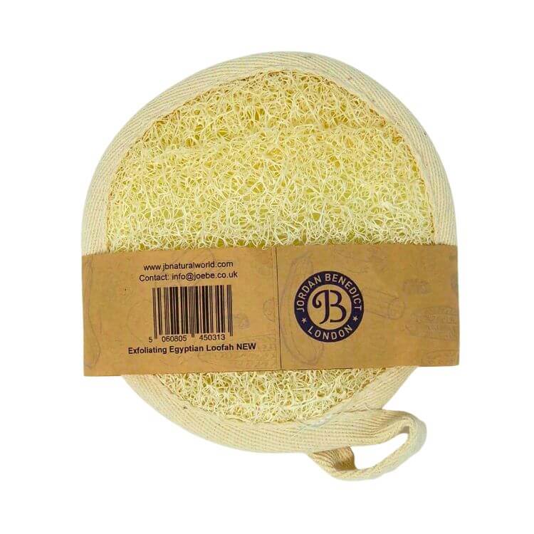 Natural loofah round scrub For the body
