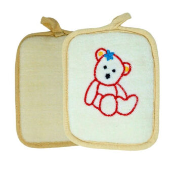 Soft cotton baby bath sponge For the baby