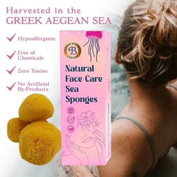 Mediterranean face care sponges For the face