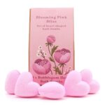 Blooming pink bliss bath heart